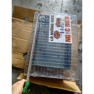 LÒ NƯỚNG THAN INOX SIZE ĐẠI