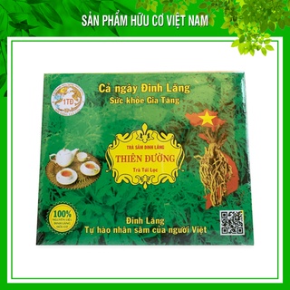 Trà sâm đinh lăng túi lọc/ hộp 30 túi x 2 hộp
