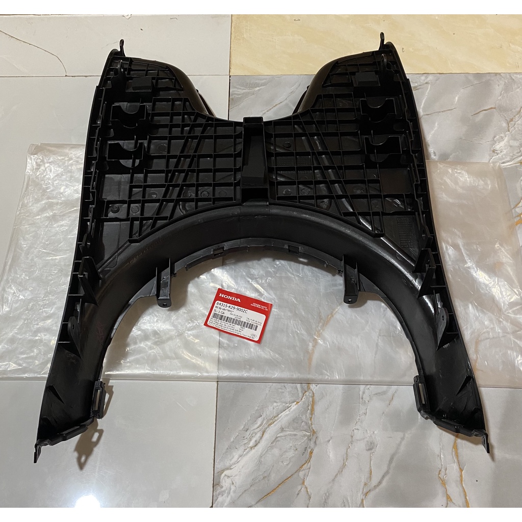 Bộ ốp sàn - sàn để chân HONDA SH MODE năm 2013-2018 màu Đen.