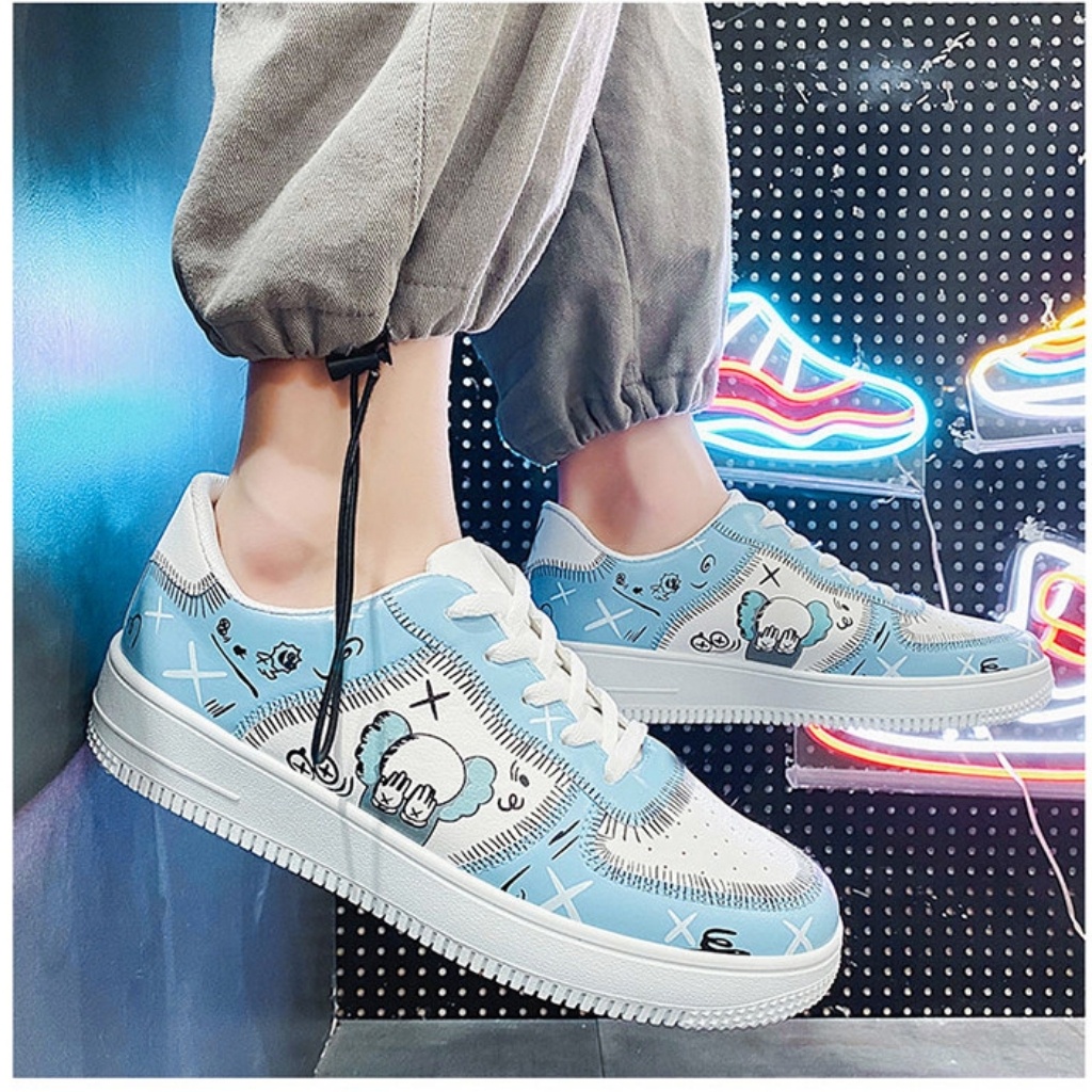 Giày sneaker nam cao cấp cổ thấp đế bằng buộc dây đi học công sở thoáng khí size 39 đến 43 DORINO G48