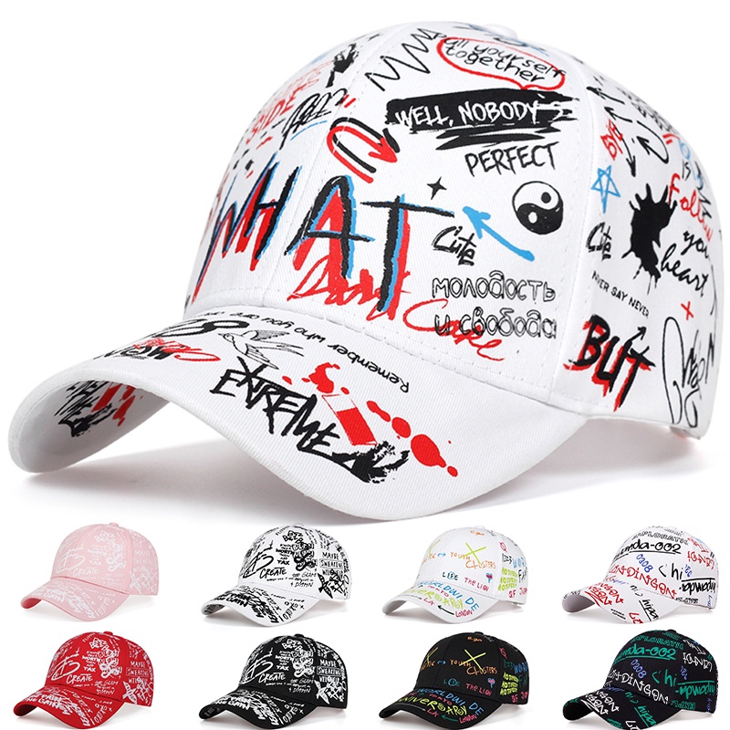 Nón Lưỡi Trai Cotton In Chữ Thời Trang Dành Cho Cả Nam Và Nữ