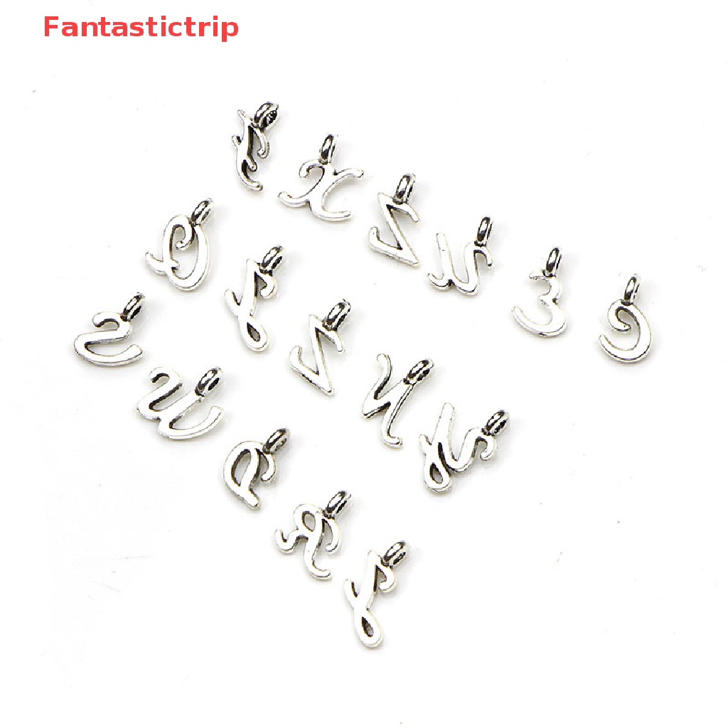 Set 52 Mặt Dây Chuyền Bạc Tây Tạng Hình 26 Chữ Cái A-Z