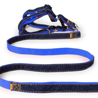Dây Dắt Thú Cưng Đi Dạo Chất Liệu Denim Chống Mòn