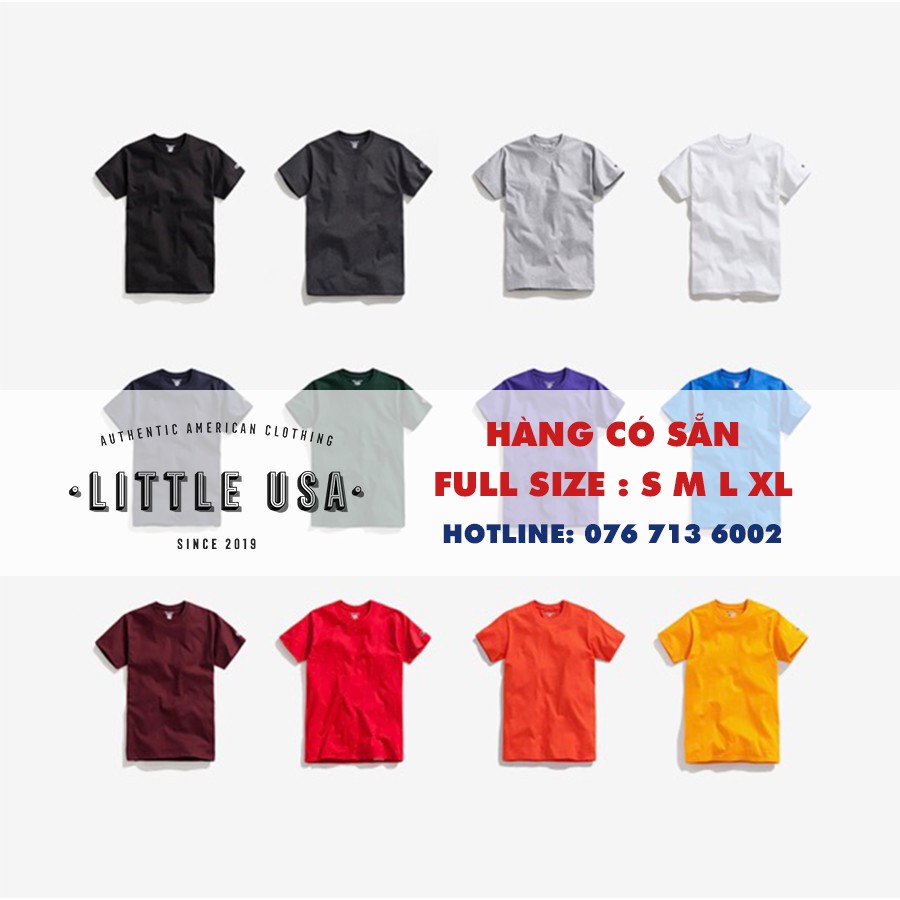 Áo thun Champion Trơn - Champion Basic Tee - Champion Blank Tee - Champion T425 - 100% AUTHENTIC SHIPPED USA | BigBuy360 - bigbuy360.vn