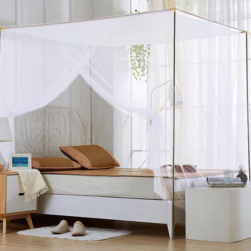 Mùng Lưới Chống Muỗi / Côn Trùng Bằng Vải Cotton Dùng Khi Đi Cắm Trại