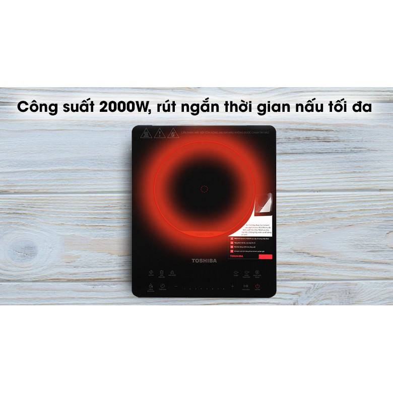 Bếp điện từ Toshiba IC-20S1PV - IC-20S2PV - IC-20S3PV - Hàng mới 100%, chính hãng mẫu mới 1.2021
