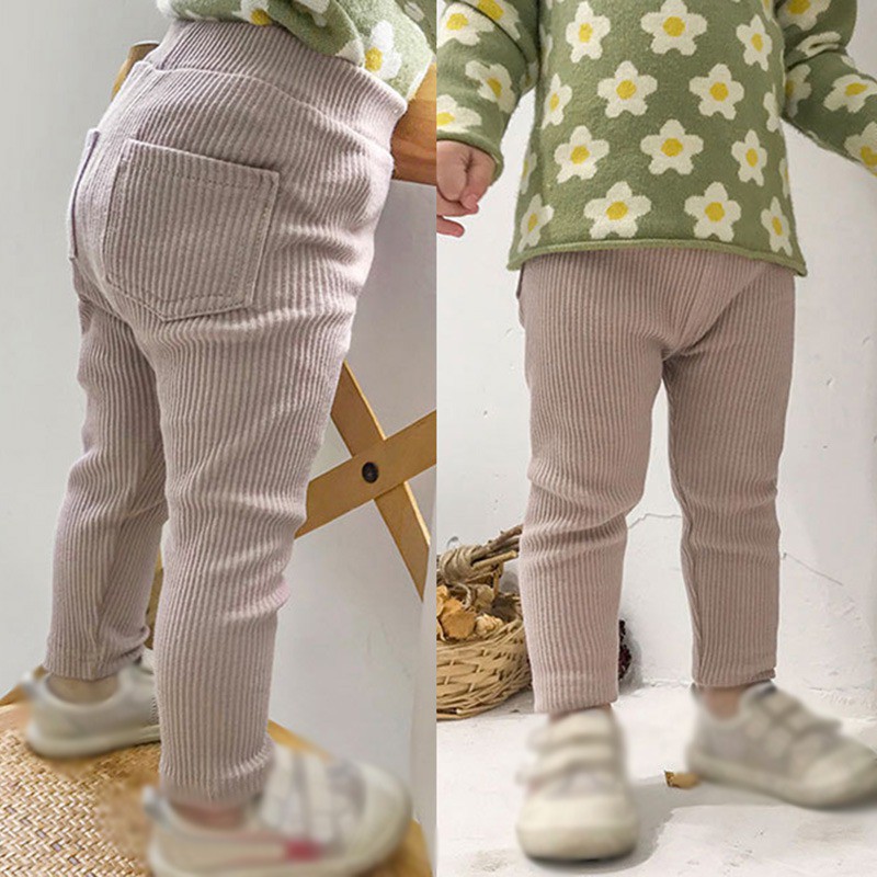 Quần Cotton Mỏng Có Túi Lớn Thời Trang Cho Bé Gái