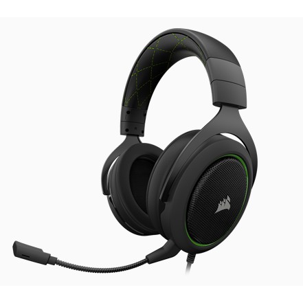 Tai nghe Corsair HS50 Stereo Green