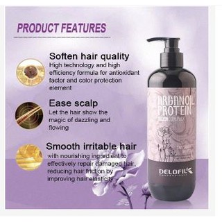 Dầu gội Delofil trị gầu suôn mượt 500ml
