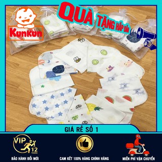 ♥[RẺ VÔ ĐỊCH] Set 10 Khăn Sữa Sợi Tre Xuất Hàn Cao Cấp ♥