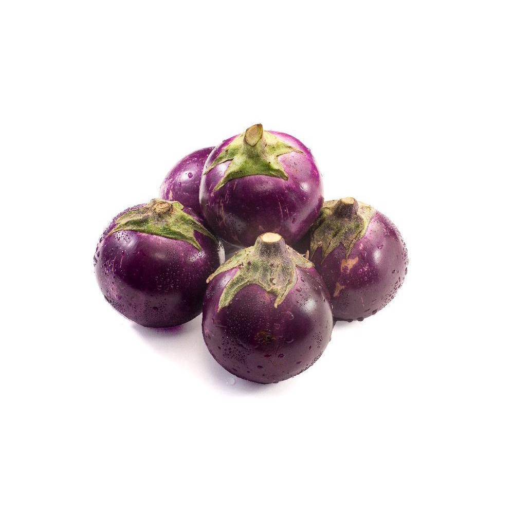 30H - #Hạt_Giống_Cà_Tím_Tròn ( tặng kèm kích mầm và phân bón )