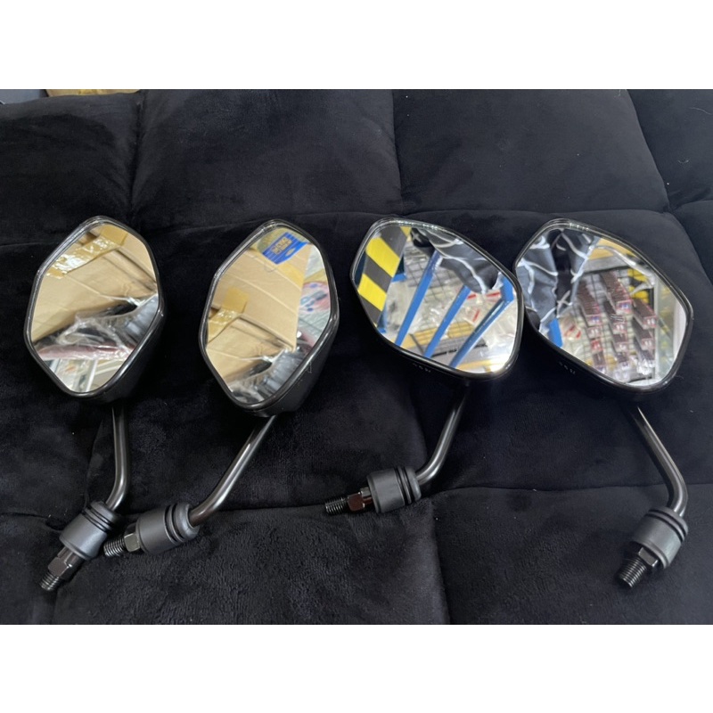 Kính chiếu hậu xe máy mẫu BB nhựa nhám dành cho các dòng xe l Gương chiếu hậu xe máy