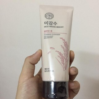 Sữa Rửa Mặt Gạo the face shop an toàn cho da