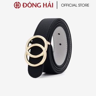 Thắt Lưng Da Nữ Đông Hải Khoá Tròn Đôi - PH02