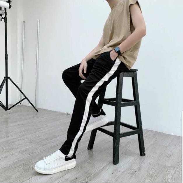 QUẦN 1 SỌC SUÔNG - 1 LINE PANTS UNISEX ་