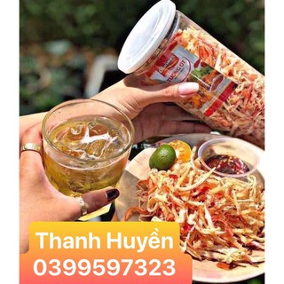 Mực xé hấp nước dừa hũ 250g