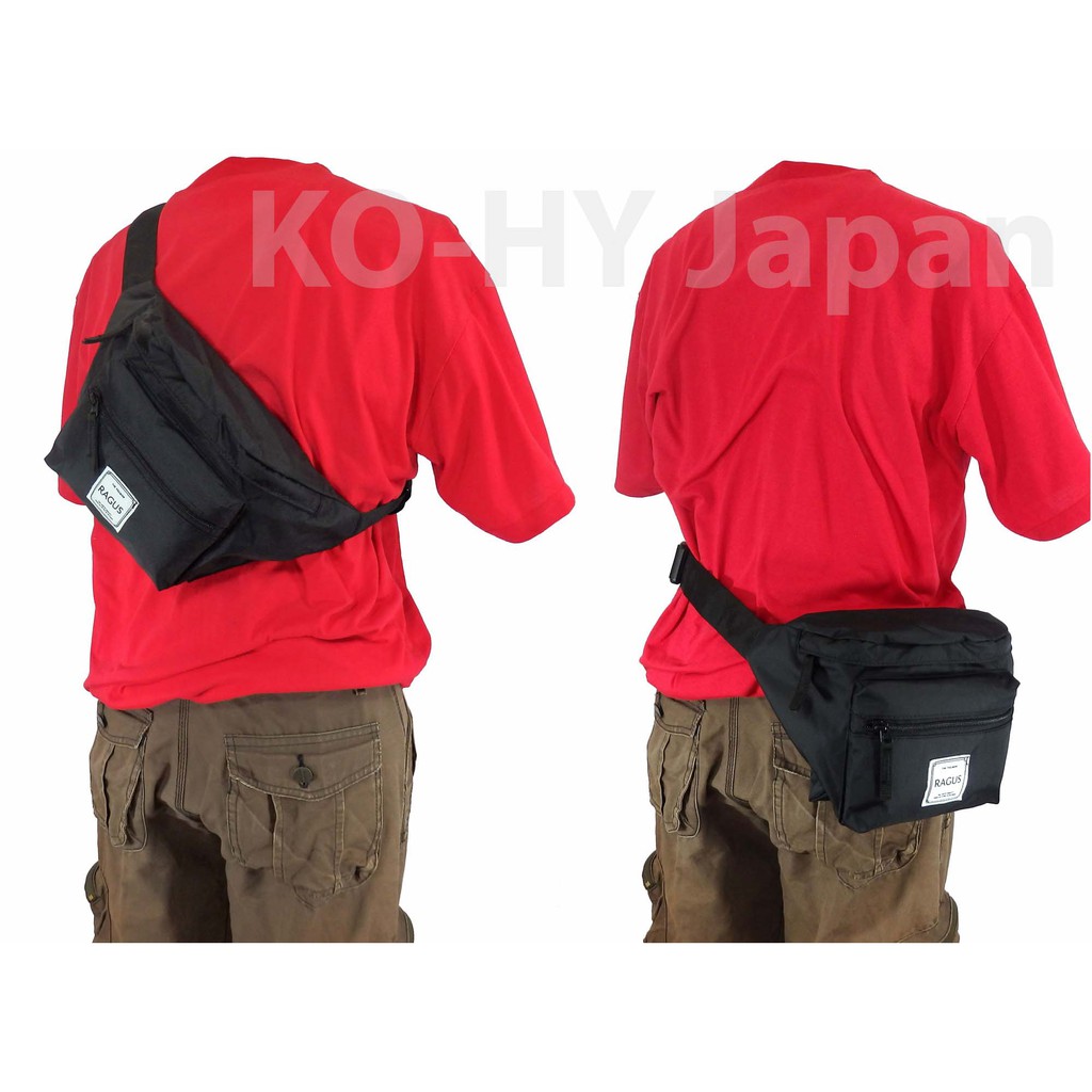 Túi đeo chéo hoặc đeo bụng thời trang nam RAGUS Waist bag
