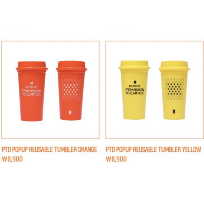 VStore - duyendo97  PTD REUSABLE TUMBLER - LY NƯỚC BTS