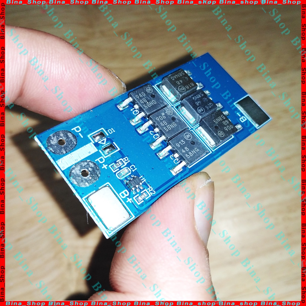 Mạch sạc xả bảo vệ pin 32650 1S 3.2V 25A LifePo4 Pin sắt Phốt phát