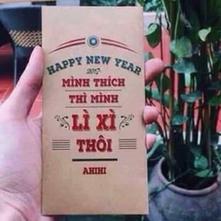 Bao lì xì độc lạ xấp 5 cái