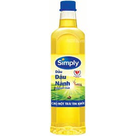 dầu ăn simply 1 lít