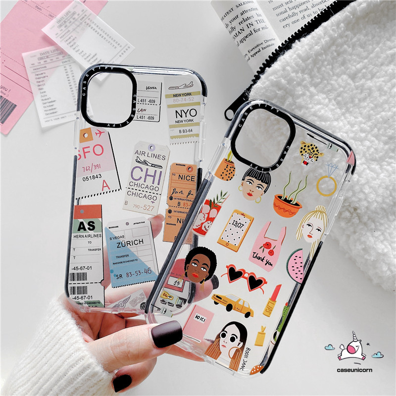 Ốp điện thoại in hình nhãn/vé máy bay dành cho iPhone 11 12 Pro Max 7plus 8plus 12 mini 7 8 6 6s Plus 12pro X XR XS MAX 11Pro Max SE | BigBuy360 - bigbuy360.vn