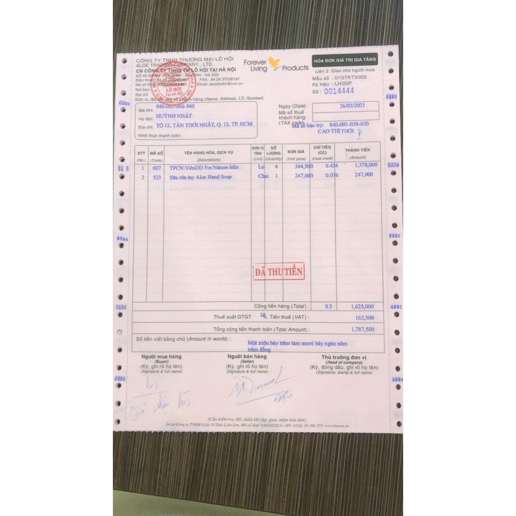 Bình Sữa Rửa Tay Aloe Liquid Soap 633FLP FOREVER