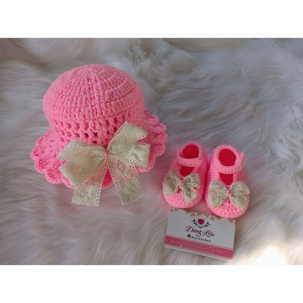 SET NÓN GIÀY LEN BÉ GÁI