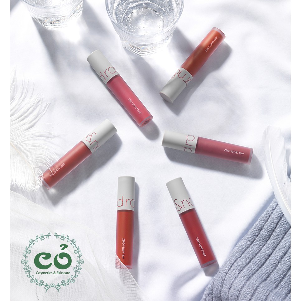 Son kem lì cực nhẹ môi Romand Zero Velvet Tint | BigBuy360 - bigbuy360.vn