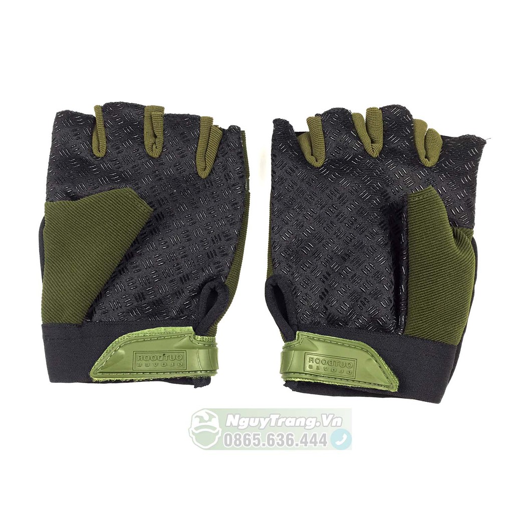 Găng tay cụt ngón - Tất tay ngụy trang đi phượt