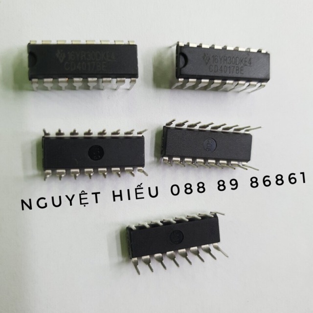 5 con ic đếm thập phân ic 4017