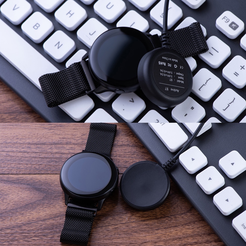 Cáp Sạc USB Cho Đồng Hồ Thông Minh Samsung Galaxy Watch Active 2 3 41mm 45mm 42mm 46mm