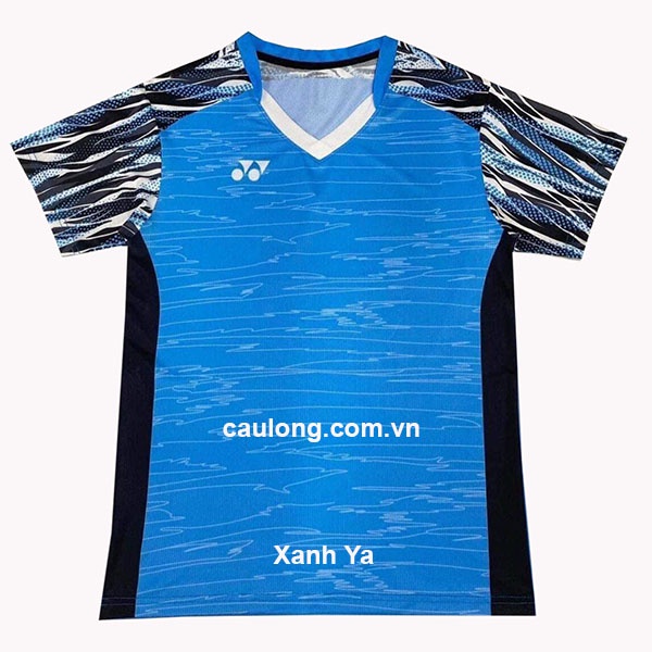 Áo Cầu Lông Nam Nữ Cổ Tròn Yonex 7857 Xanh Ya