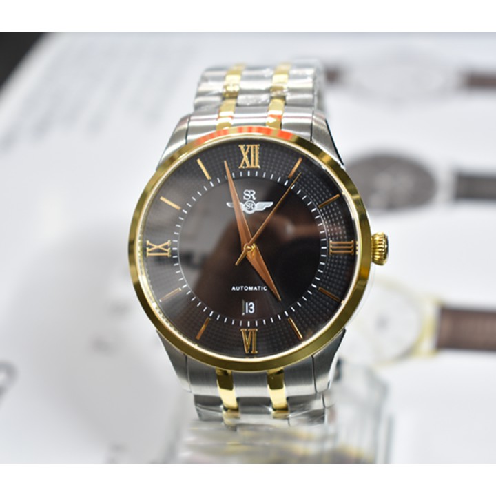 Đồng hồ nam SRWATCH SG8883.1201AT , Miyota Automatic ( máy cơ ) , kính cong sapphire , chống trầy , chống nước