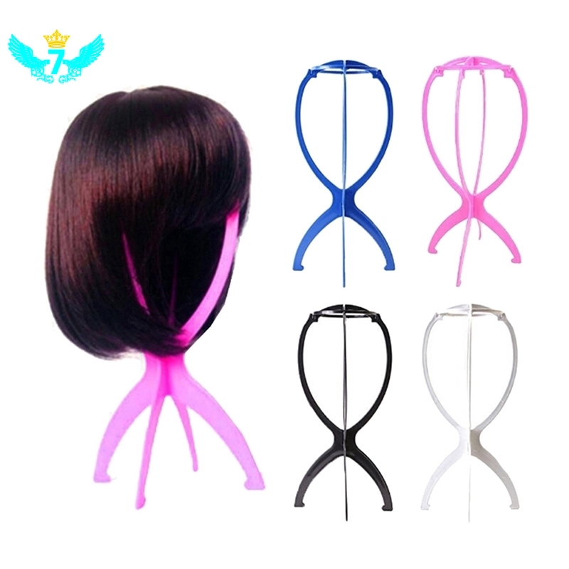 [Hàng mới về] Dụng cụ giá đỡ trưng bày tóc giả có 4 màu tùy chọn