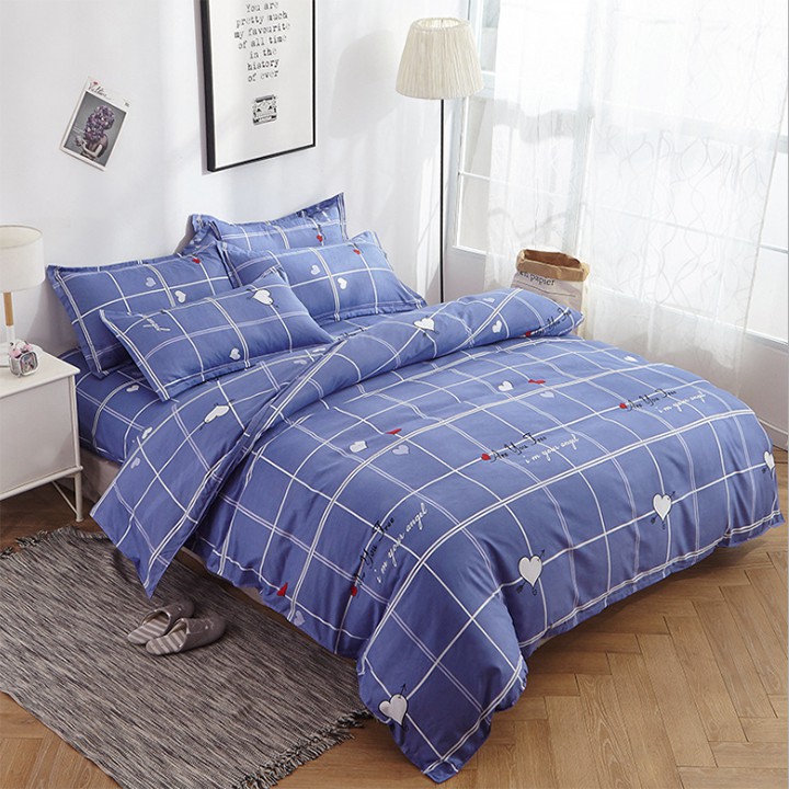 Ga trải giường chống thấm cotton 2 lớp loại tốt siêu mềm, cho giấc ngủ ngon 1 món ga giường sieubuon