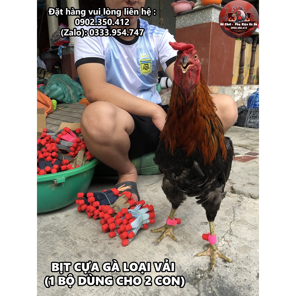 Bịt Cựa Gà Nòi Loại Vải