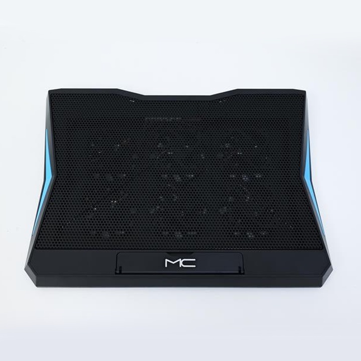 Giá đỡ tản nhiệt laptop MC, Đế tản nhiệt máy tính xách tay làm mát nhanh, 6 quạt có thể điều chỉnh tốc độ