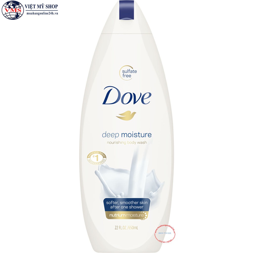 Sữa Tắm Dove Deep Moisture Nourishing Body Wash 709ml