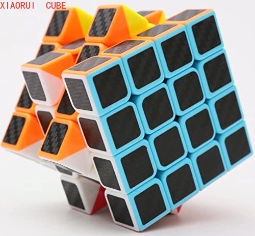 Khối Rubik Carbon 4x4 Họa Tiết Vân Sợi Carbon Chất Lượng Cao