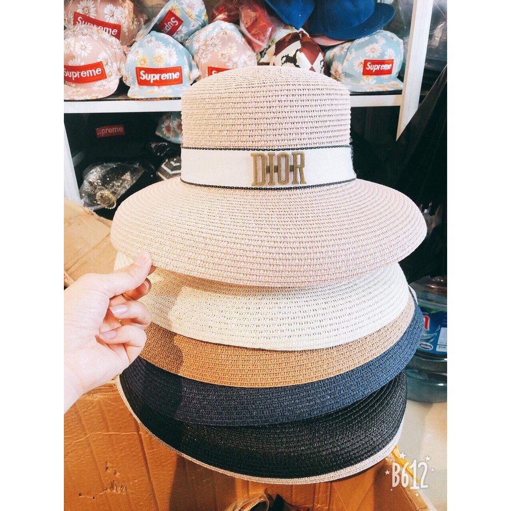 Mũ Cói Chuông Dior