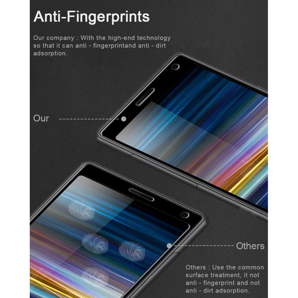 Bán cho Sony Xperia 10 Plus Full Cover Full Bảo vệ màn hình cong Kính cường lực