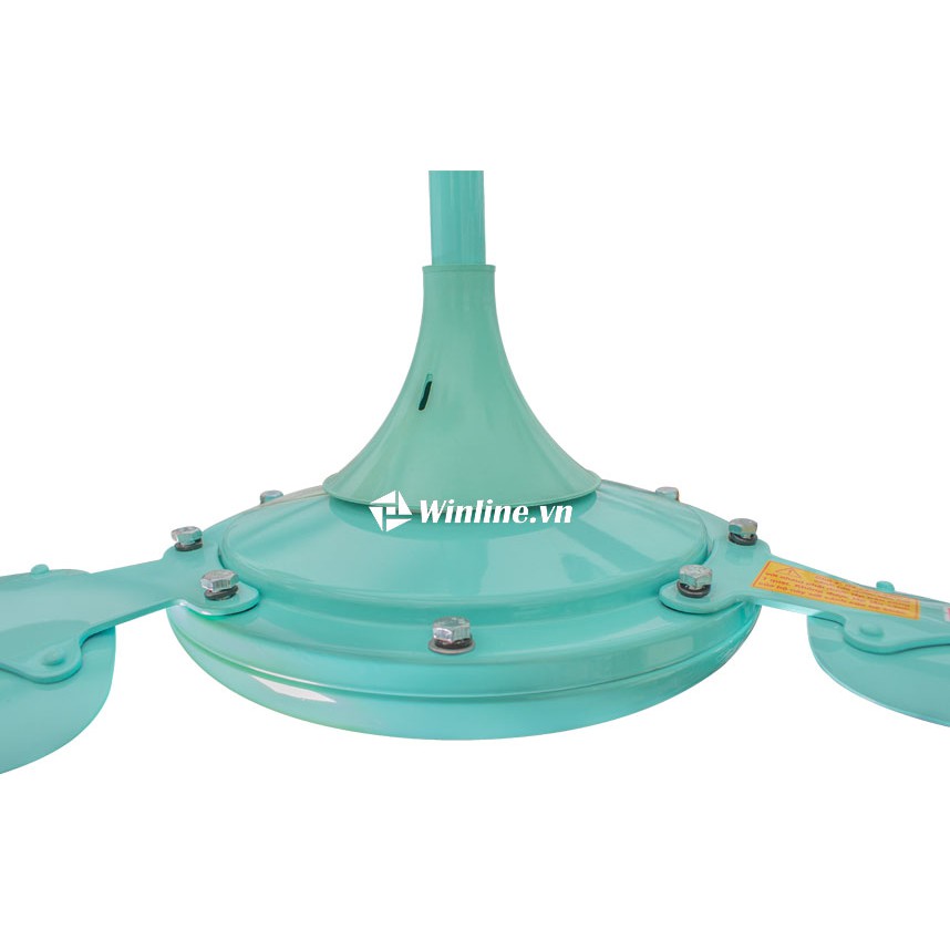 Quạt trần 3 cánh sắt điện cơ 91 Bộ Quốc Phòng QT1400 sử dụng hộp số 5 cấp