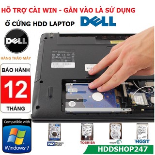 Ổ cứng HDD cho laptop Dell - hàng tháo máy bh 12 tháng