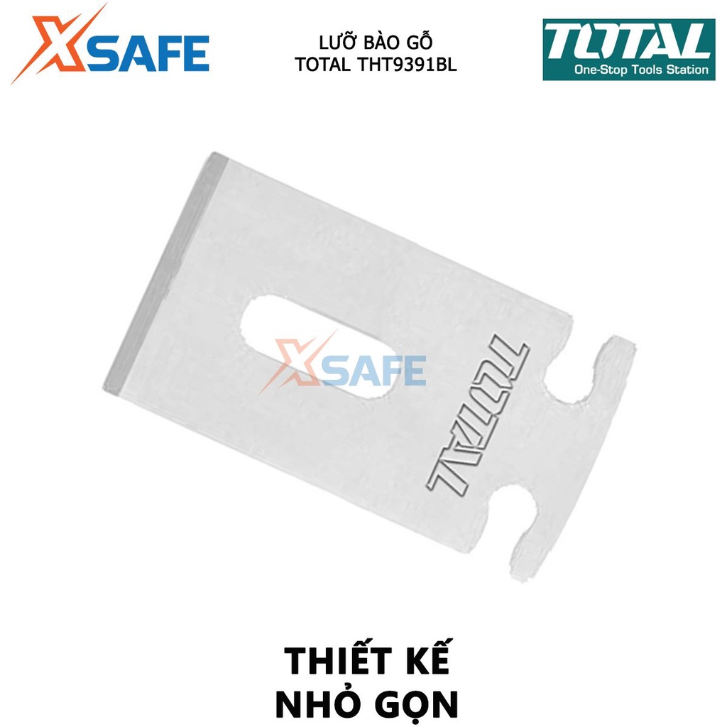 Lưỡi dao bào TOTAL THT9391BL  | lưỡi bào gỗ chiều dài lưỡi 80x44, phù hợp sử dụng cho model THT9391