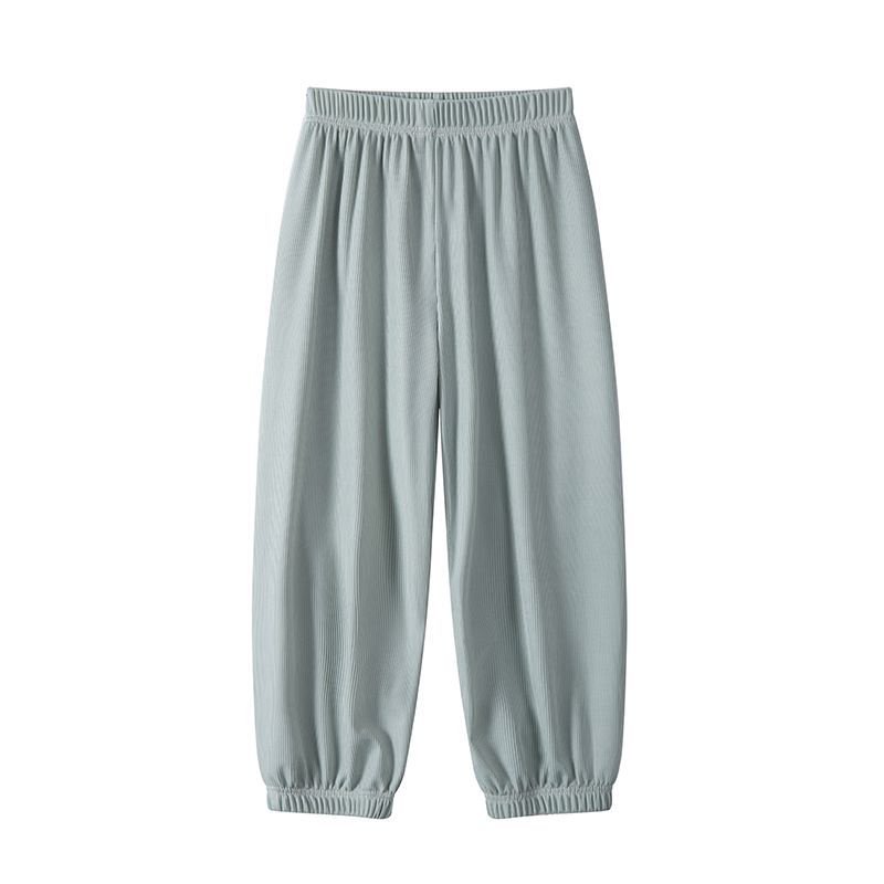 Quần dài YAOEENH màu trơn đơn giản thời trang dành cho mẹ/ bé