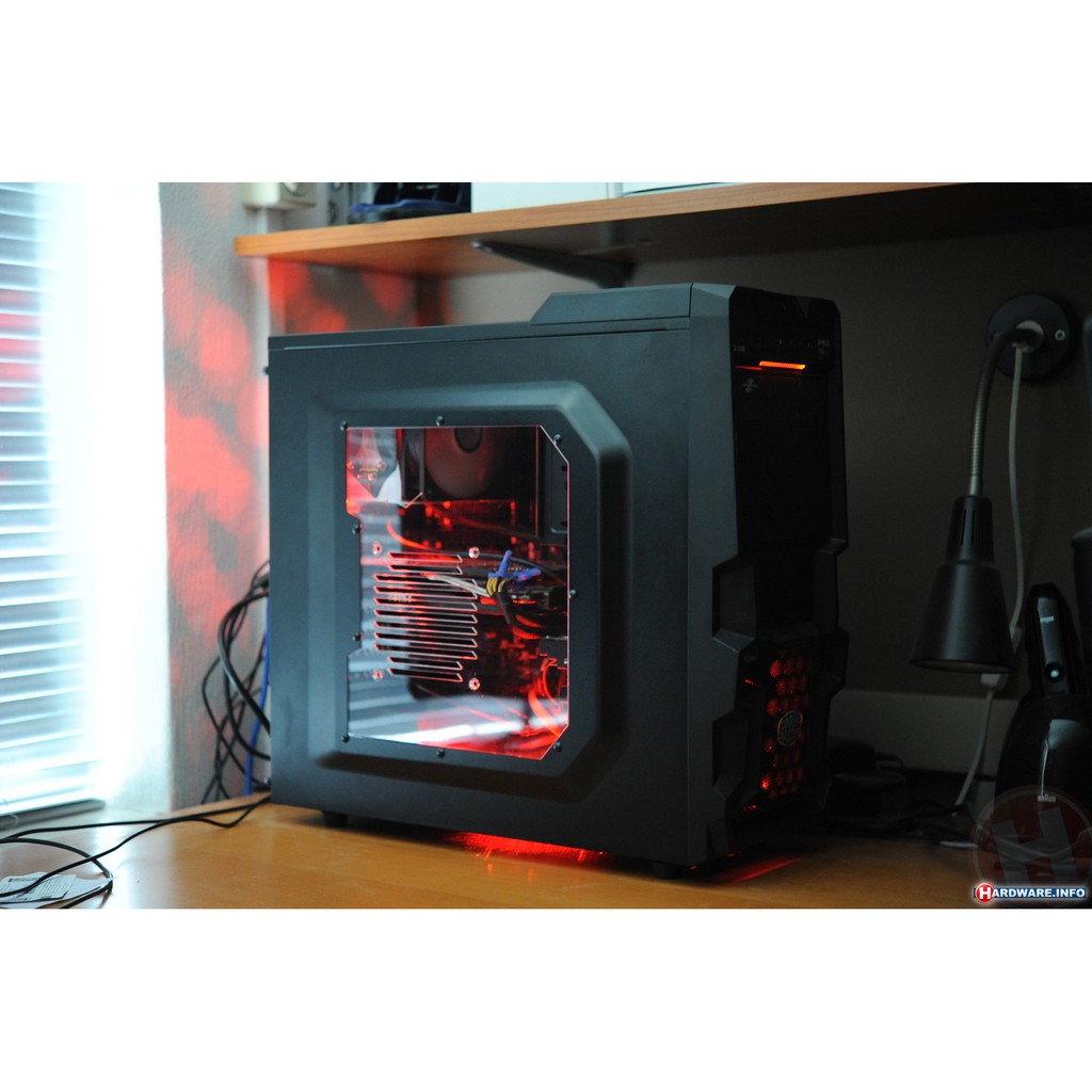 Vỏ case máy tính Cooler Master Elite K380 USB3.0 (Window - Mid Tower)