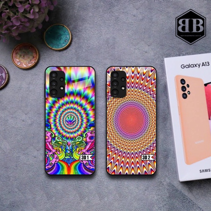 Ốp lưng kính cường lực Samsung Galaxy A13 in hình theo yêu cầu