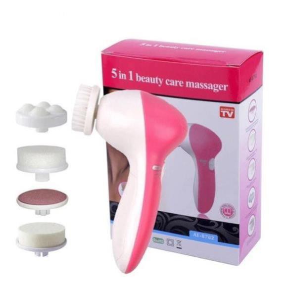 Máy Massage Rửa Mặt Đa Năng 5in1 Beauty Care Massager Model AE8782 (MSP SKLD3242)