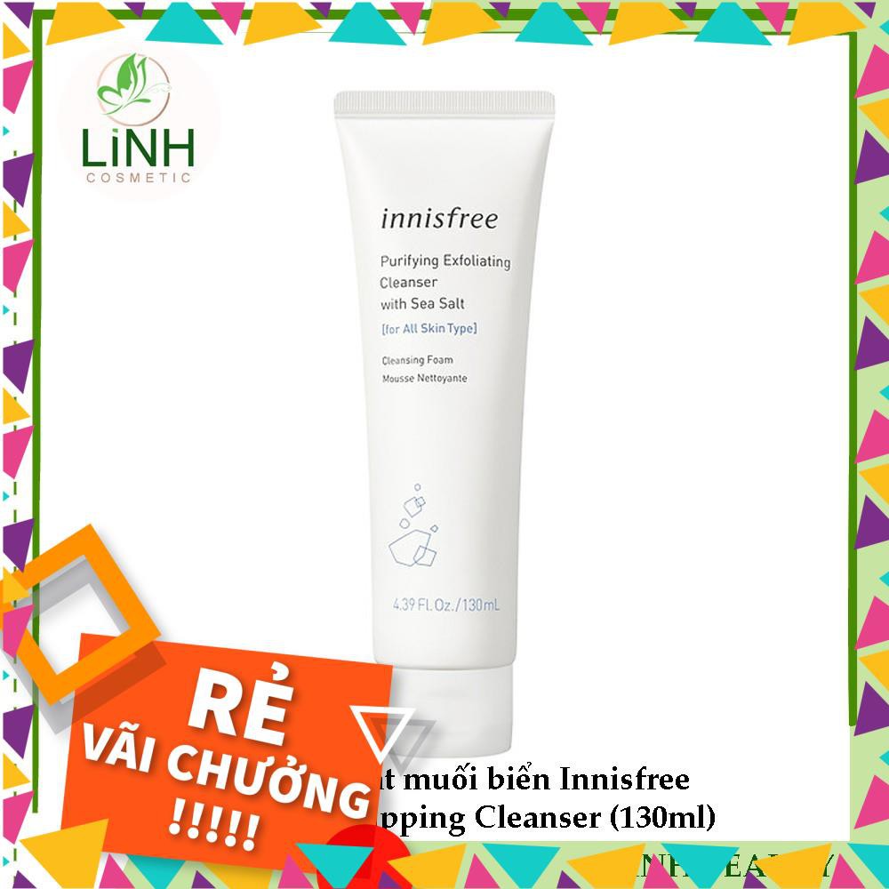 Sữa rửa mặt muối biển Innisfree Sea Salt Whipping Cleanser (130ml)